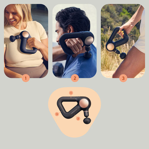 Appareil de massage portatif à percussion Theragun Sense de Therabody - Noir