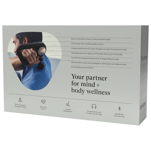 Appareil de massage portatif à percussion Theragun Sense de Therabody - Noir