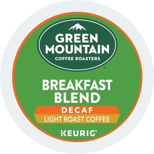 Green Mountain Keurig Decaf Coffee Breakfast Blend, 0.31 Ounce