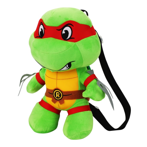 Teenage Mutant Ninja Turtles Raphael 14" Kids Plush Backpack