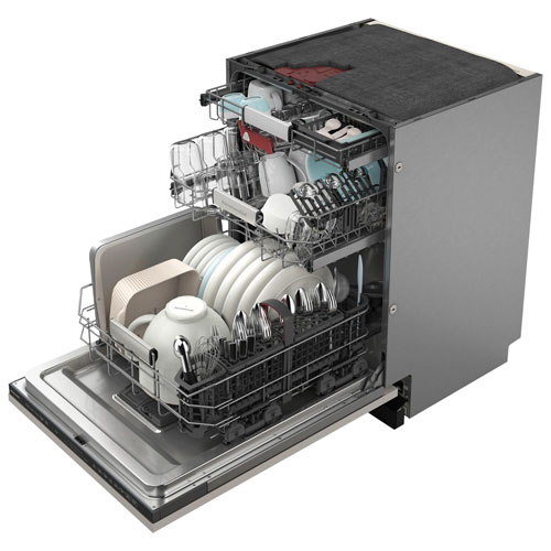 KitchenAid 24" 39dB Built-In Dishwasher w/ Stainless Steel Tub & Third Rack - Panel Ready