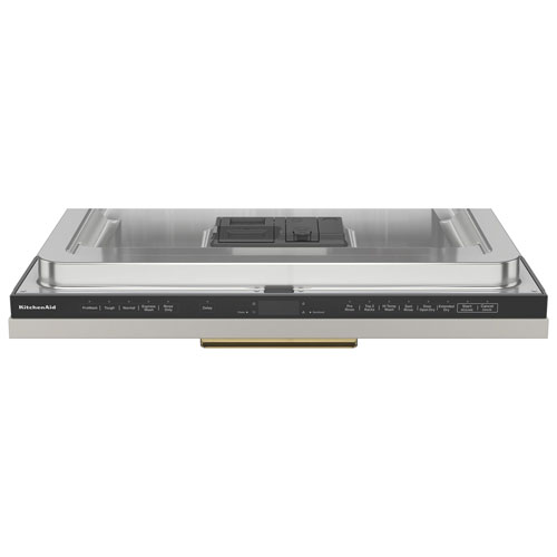 KitchenAid 24" 39dB Built-In Dishwasher w/ Stainless Steel Tub & Third Rack - Panel Ready