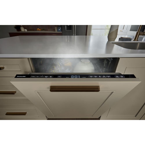 KitchenAid 24" 44dB Built-In Dishwasher w/ Stainless Steel Tub (KDTF324PPA) - Panel Ready