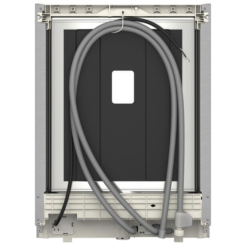 Lave-vaisselle encastrable 24 po 44 dB Whirlpool avec cuve inox et 3e panier - Blanc