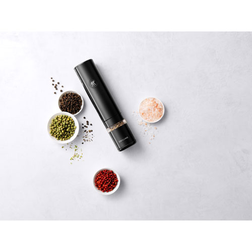 Zwilling Enfinigy Salt & Pepper Mill Set - Black/White