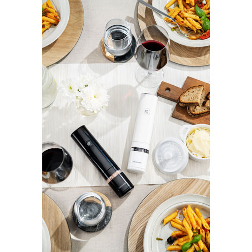 Zwilling Enfinigy Salt & Pepper Mill Set - Black/White