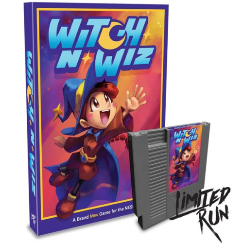 LIMITED RUN GAMES  Witch N Wiz (Nes)