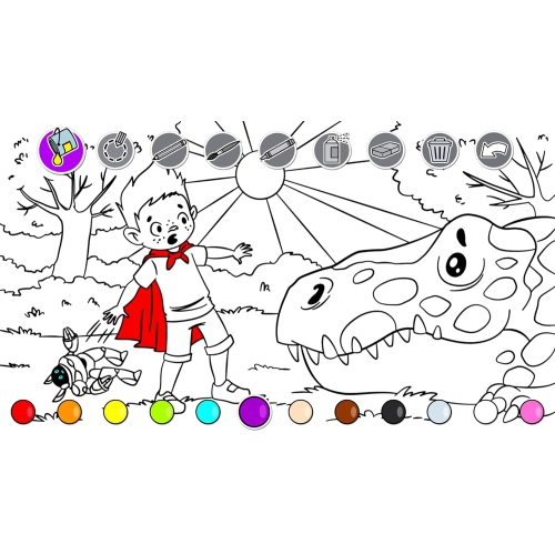 Comic Coloring Book - Complete Edition [Nintendo Switch]