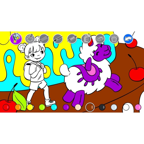 Comic Coloring Book - Complete Edition [Nintendo Switch]