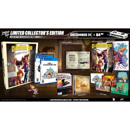 Lair Of The Clockwork God Collectors Edition (PS4)