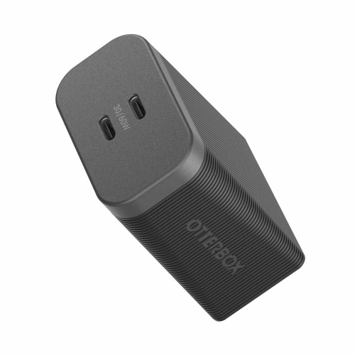 OtterBox Premium Pro Dual USB-C Wall Charger 60W GaN | Black