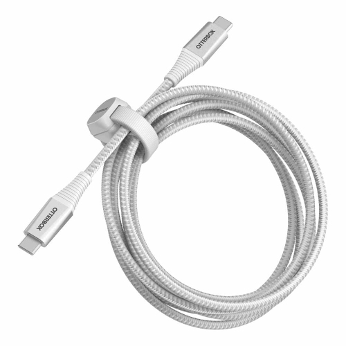 OtterBox Premium Pro Charge/Sync USB-C to USB-C PD Cable 6ft White