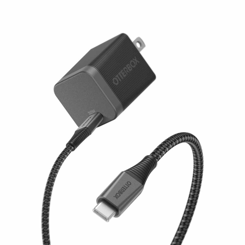 OtterBox Premium Pro Wall Charger 30W USB-C GaN w/USB-C Cable 6ft Black