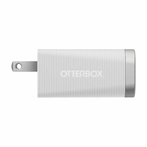 OtterBox Premium Pro Dual USB-C Wall Charger w/extra USB-A 72W | White