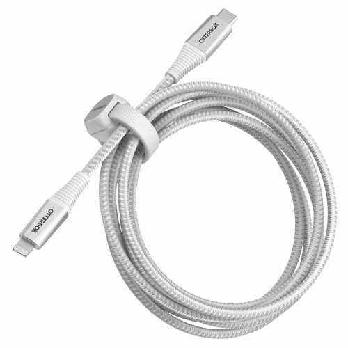 OtterBox Premium Pro Charge/Sync USB-C to Lightning PD Cable 6ft White