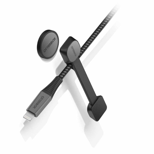 OtterBox Premium Pro Charge/Sync USB-C to Lightning PD Cable 6ft | Black