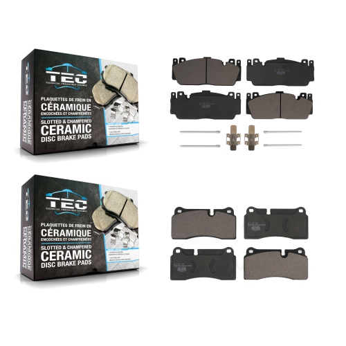 TEC  Front Rear Ceramic Brake Pads Kit for Bmw M4 M2 M3 With Composite Brakes Ktc-100743