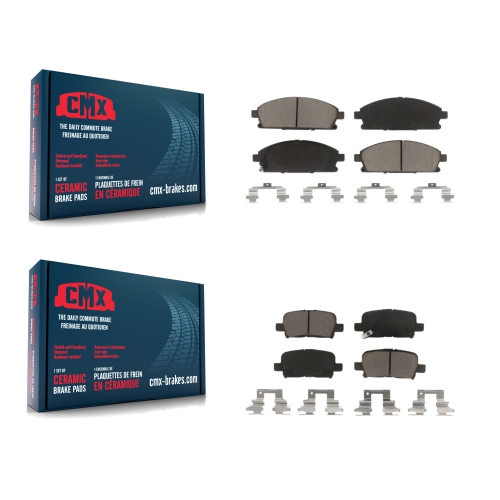 Front Rear Ceramic Brake Pads Kit For 2003-2006 Acura MDX KCX-100198