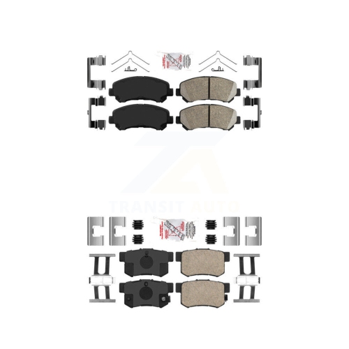 Plaquettes de frein arrière en céramique pour Suzuki Kizashi KNF-101604 2010-2013