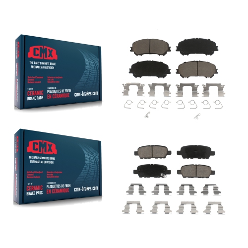 CMX  Front Rear Ceramic Brake Pads Kit for Nissan Rogue Sport Qashqai Kcx-100323