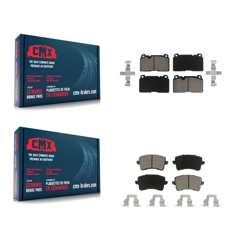 CMX  Front Rear Ceramic Brake Pads Kit for Audi Q5 Kcx-100142