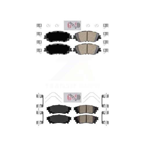 AMERIBRAKES  Front Rear Ceramic Disc Brake Pads Kit for Toyota Rav4 Camry C-Hr Lexus Corolla Cross Knf-100199