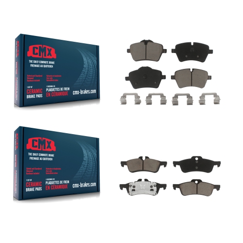 CMX  Front Rear Ceramic Brake Pads Kit for Mini Cooper With 294MM Diameter Rotor Kcx-100074