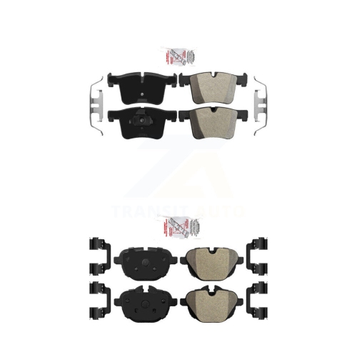 Front Rear Semi-Metallic Disc Brake Pads Kit For BMW X3 X4 KNF-101200