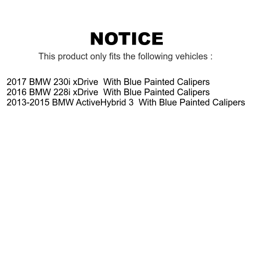 Front Rear Ceramic Brake Pads Kit For BMW 435i xDrive M4 440i Gran Coupe 340i M2 M240i M3 KCX-100392