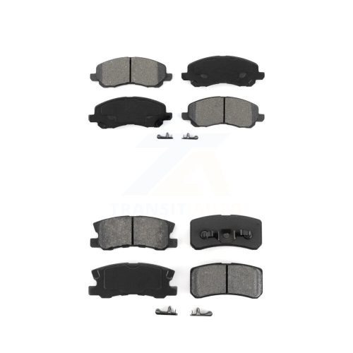 SIM  Front Rear Semi-Metallic Brake Pad Kit for Jeep Mitsubishi Patriot Lancer Compass Sebring Ksm-100384
