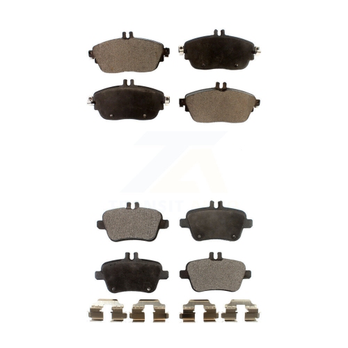 POSITIVE PLUS  Front Rear Semi-Metallic Brake Pad Kit for Mercedes-Benz Gla250 Cla250 B250 Infiniti Qx30 Kpf-100257