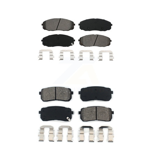 SIM  Front Rear Semi-Metallic Brake Pads Kit for 2015-2021 Kia Sedona Ksm-100224
