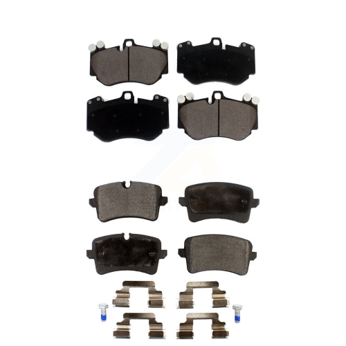 TEC  Front Rear Ceramic Brake Pads Kit for 2013-2015 Audi Rs5 With Composite Brakes Ktc-100607