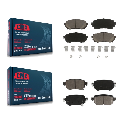 CMX  Front Rear Ceramic Brake Pads Kit for Mazda 6 Kcx-100179