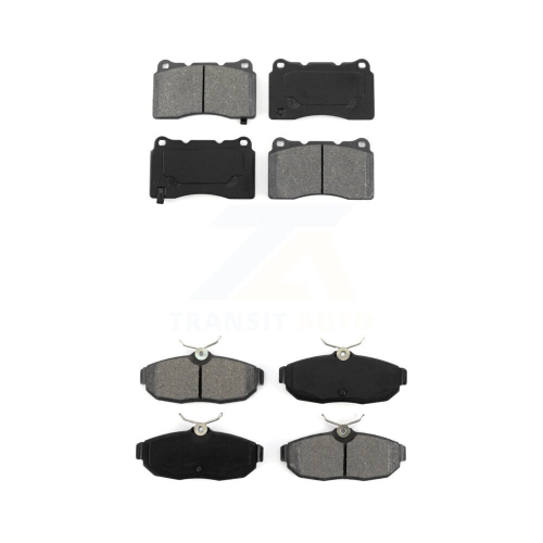 SIM  Front Rear Semi-Metallic Brake Pads Kit for Ford Mustang Ksm-100003