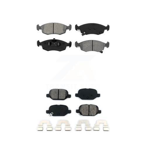 SIM  Front Rear Semi-Metallic Brake Pads Kit for Fiat 500 Ksm-100192