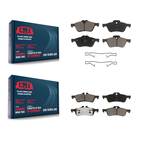 CMX  Front Rear Ceramic Brake Pads Kit for Mini Cooper With 276MM Diameter Rotor Kcx-100075