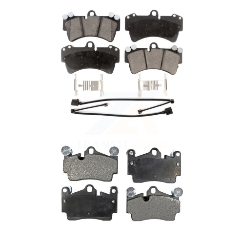TEC  Front Rear Ceramic Brake Pads Kit for Audi Q7 Porsche Cayenne Volkswagen Touareg Ktc-100017