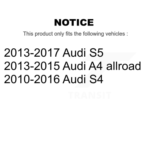 Plaquettes de frein avant semi-métalliques arrière pour Audi A4 Alroad KPF-100602 2013-2014