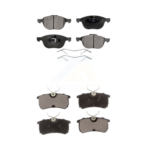 TEC  Front Rear Ceramic Brake Pads Kit for Ford Focus Ktc-100029