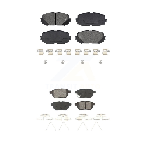 SIM  Front Rear Semi-Metallic Brake Pads Kit for Toyota Yaris Ksm-100201