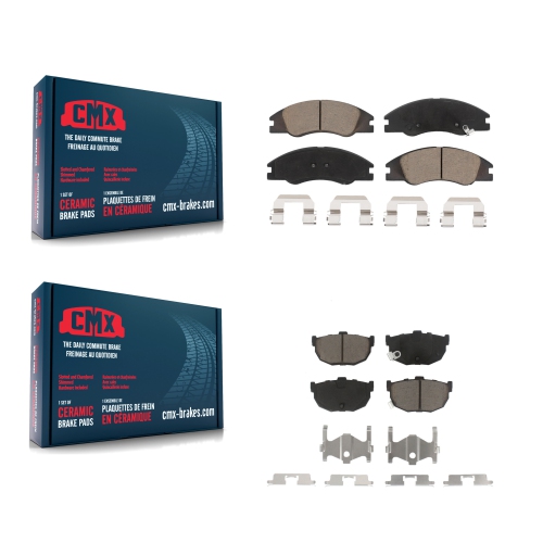 CMX  Front Rear Ceramic Brake Pads Kit for Kia Spectra Spectra5 Kcx-100445