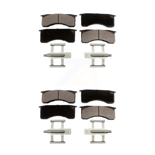 TEC  Front Rear Ceramic Brake Pad Kit for Ic Corporation International Ce School Bus 4300 Hino Ktc-100626