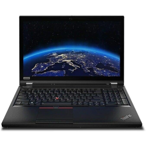 LENOVO  Refurbished ( Good) - Thinkpad P53 Workstation Laptop, Intel I7-9850H, 2.6Ghz, 32GB, 1Tb SSD, Dedicated Nvidia Quadro T1000 4GB Vc, 15.6"