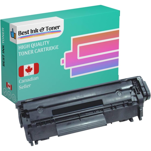 INKHOUSE  Bestink Compatible Toner for HP 12A Q2612A Laser Toner Cartridge Laserjet 1010, 1012, 1018, 1020, 1022, 3015, 3020, 3030, 3050, 3052, 3055