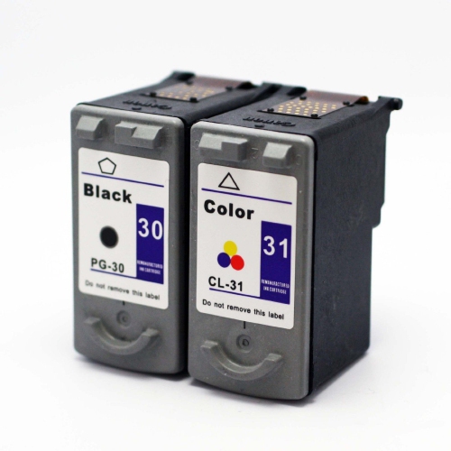 Bestink Compatible Canon PG-30 Black & CL-31 Colors Ink Cartridge Combo