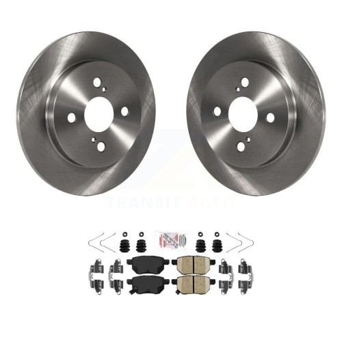 Disques de frein arrière et plaquettes en céramique pour Toyota Yaris Karis K8&nbsp;A-100791 2012-2018