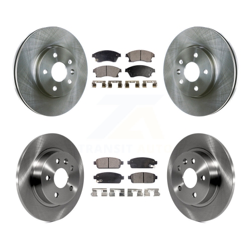 TRANSIT AUTO  Front Rear Disc Brake Rotors And Ceramic Pads Kit for Chevrolet Cruze Sonic Limited K8T-100868