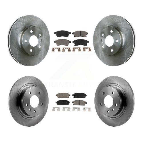CMX  Front Rear Brake Rotor Ceramic Pad Kit for Chevrolet Cruze With 292MM Diameter K8C-101053