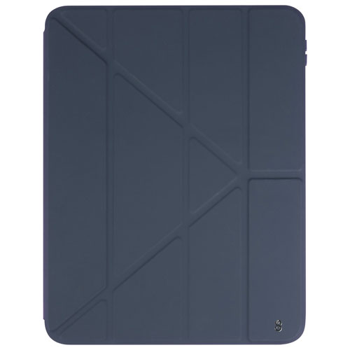 LOGiiX Origami+ Case for iPad Air 11" (M2/M3)/Air 10.9" (5th/4th Gen) - Midnight Blue